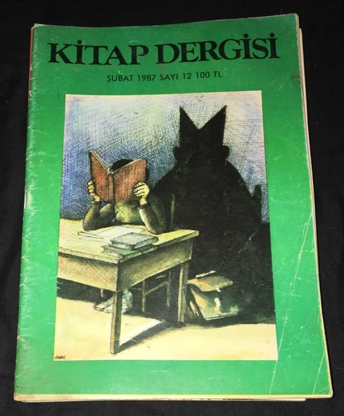 KİTAP DERGİSİ Şubat 1987 Sayı 12 BİZDEKİ TERCÜMENİN ABC'si ÜZERİNE-Kamil Yeşil (Sahafiye Kitap) ürün görseli 1
