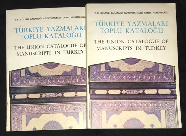 TÜRKİYE YAZMALARI TOPLU KATALOĞU 2 Cilt [Takım] (Sahafiye Kitap) ürün görseli 1