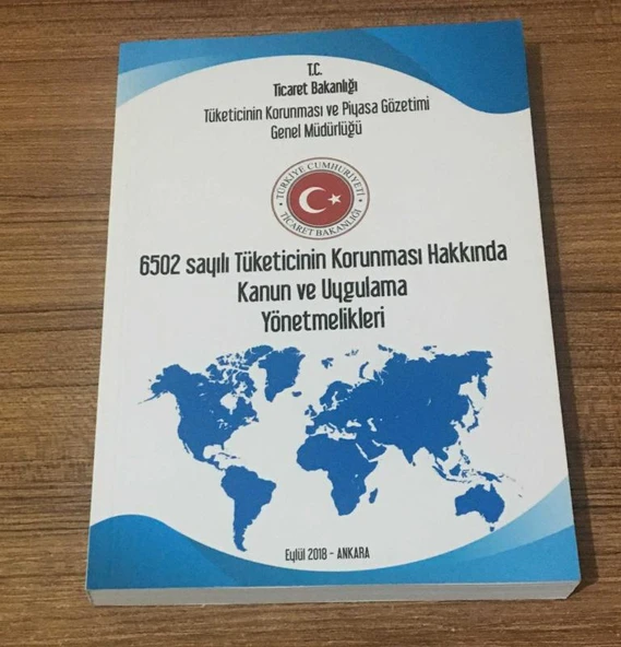 6502 Sayılı Tüketicinin Korunması Hakkında Kanun ve Uygulama Yönetmelikleri - 2018 Baskı- (Sahafiye Kitap) ürün görseli 1