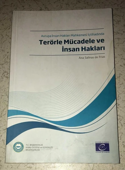 Avrupa İnsan Hakları Mahkemesi İçtihadında TERÖRLE MÜCADELE VE İNSAN HAKLARI [2.BASKI] (Sahafiye Kitap) ürün görseli 1