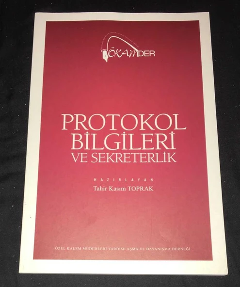 PROTOKOL BİLGİLER VE SEKRETERLİK (Sahafiye Kitap) ürün görseli 1