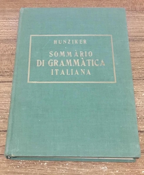 SOMMARIO DI GRAMMATICA ITALIANA (Sahafiye Kitap) ürün görseli 1