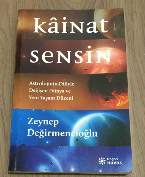 KAİNAT SENSİN Astrolojinin Diliyle Değişen Dünya ve Yeni Yaşam Düzeni (Sahafiye Kitap) ürün görseli 1