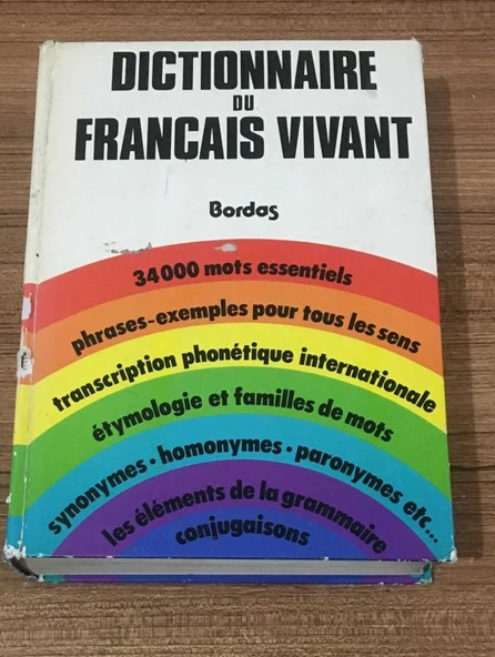 Dictionnaire du français vivant NOUVELLE EDITION (Sahafiye Kitap) ürün görseli 1