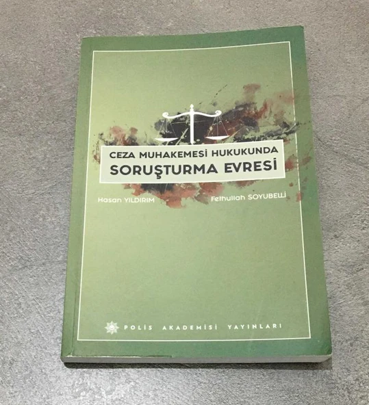 CEZA MUHAKEMESİ HUKUKUNDA SORUŞTURMA EVRESİ (Sahafiye Kitap) ürün görseli 1