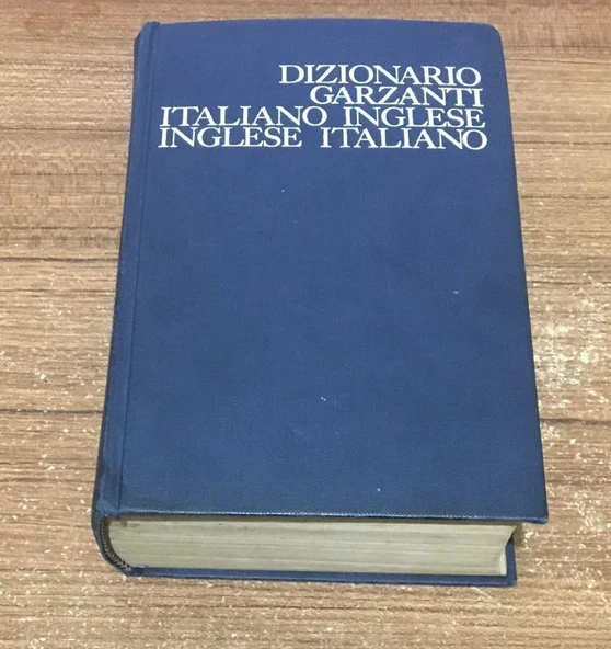 DIZIONARIO GARZANTI italiano - inglese - inglese - italiano 8.Edizione (Sahafiye Kitap) ürün görseli 1