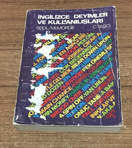 İNGİLİZCE DEYİMLER VE KULLANILIŞLARI (Sahafiye Kitap) ürün görseli 1
