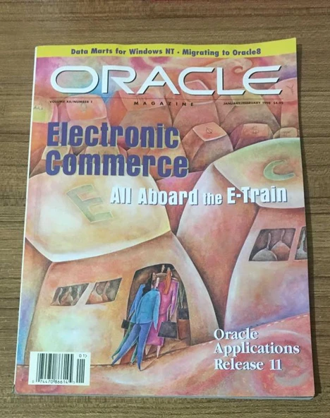 ORACLE MAGAZINE January - February 1998 Volume XII Number 1 (Sahafiye Kitap) ürün görseli 1