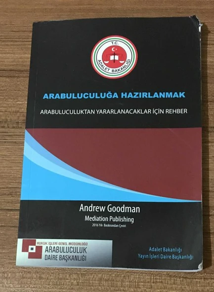 ARABULUCULUĞA HAZIRLANMAK Arabuluculuktan Yararlanacaklar İçin Rehber (Sahafiye Kitap) ürün görseli 1