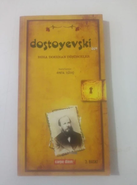 DOSTOYEVSKİ'DEN RUHA DOKUNAN DÜŞÜNCELER (Sahafiye Kitap) ürün görseli 1