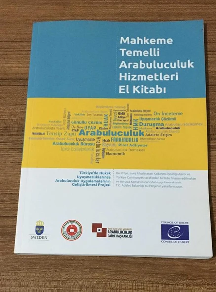 MAHKEME TEMELLİ ARABULUCULUK HİZMETLERİ EL KİTABI 3.BASIM (Sahafiye Kitap) ürün görseli 1