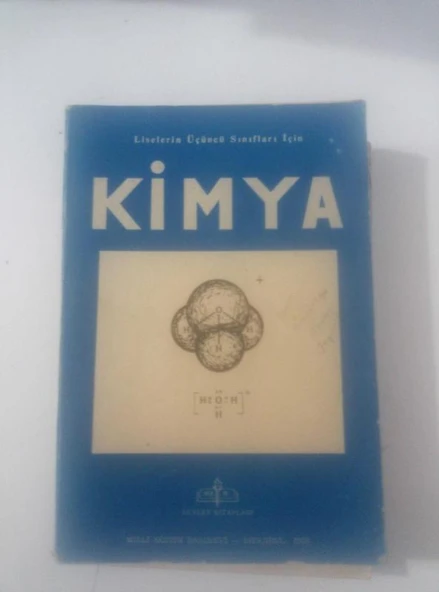 LİSELERİN ÜÇÜNCÜ SINIFLARI İÇİN KİMYA (Sahafiye Kitap) ürün görseli 1