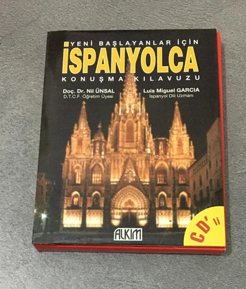 YENİ BAŞLAYANLAR İÇİN İSPANYOLCA KONUŞMA KILAVUZU - CD'li - (Sahafiye Kitap) ürün görseli 1