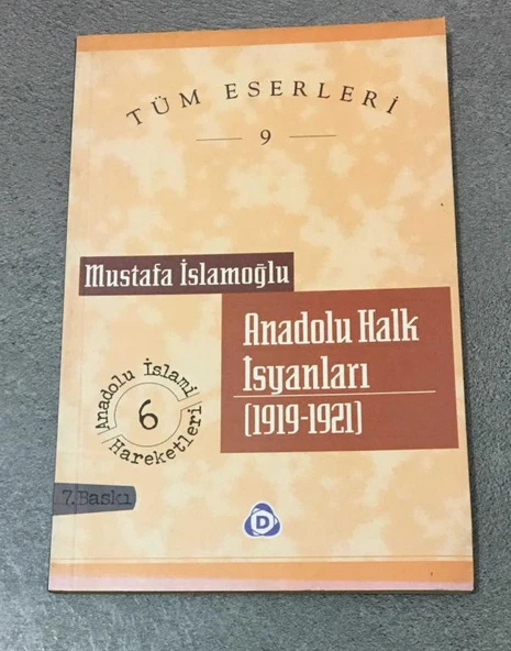 ANADOLU HALK İSYANLARI 1919 - 1921 - 7.BASKI - (Sahafiye Kitap) ürün görseli 1