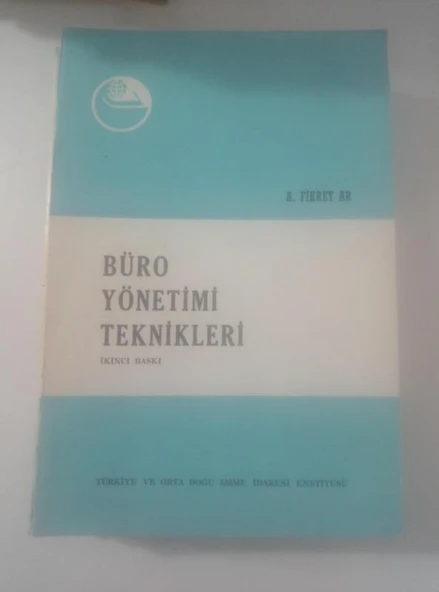 BÜRO YÖNETİMİ TEKNİKLERİ (Sahafiye Kitap) ürün görseli 1