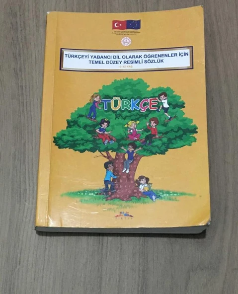 TÜRKÇEYİ YABANCI DİL OLARAK ÖĞRENENLER İÇİN TEMEL DÜZEY RESİMLİ SÖZLÜK 6 - 12 YAŞ (Sahafiye Kitap) ürün görseli 1