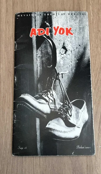 ADI YOK BAHAR 2001 SAYI 16 (Sahafiye Kitap) ürün görseli 1