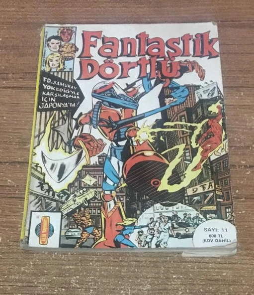 FANTASTİK DÖRTLÜ SAYI 11 (Sahafiye Kitap) ürün görseli 1