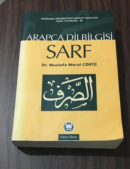 ARAPÇA DİLBİLGİSİ Sarf  - 6.BASKI - 2008 - (Sahafiye Kitap) ürün görseli 1