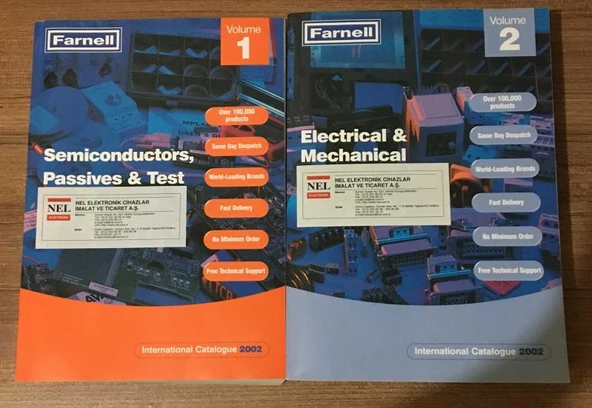 Semiconductors,Passives & Test - Electrical & Mechanical - 2 Cilt Takım - 2002 (Sahafiye Kitap) ürün görseli 1