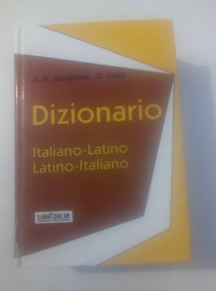 Dizionario ( Italiano-Latino / Latino-Italiano ) (Sahafiye Kitap) ürün görseli 1