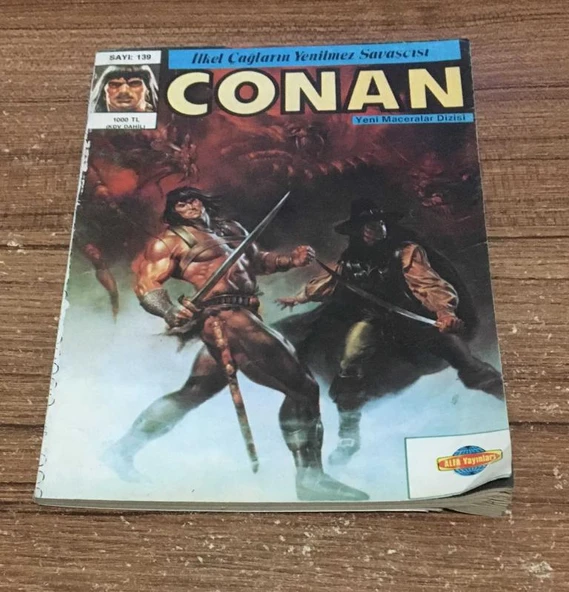 İlkel Çağların Yenilmez Savaşçısı CONAN Sayı 139 (Sahafiye Kitap) ürün görseli 1