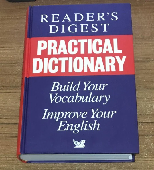 Reader's Digest PRACTICAL DICTIONARY Build Your Vocabulary - Improve Your English (Sahafiye Kitap) ürün görseli 1