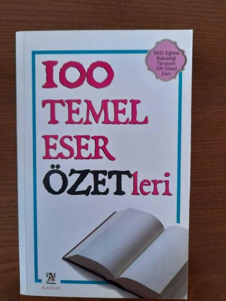 100 TEMEL ESER ÖZETLERİ (Sahafiye Kitap) ürün görseli 1