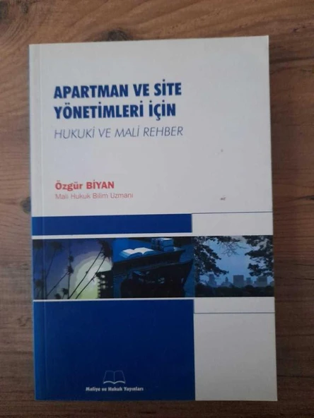 Apartman ve Site Yönetimleri İçin Hukuki ve Mali Rehber (Sahafiye Kitap) ürün görseli 1