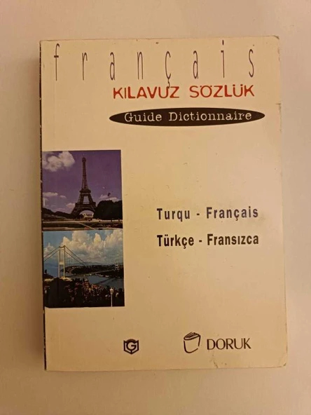 KILAVUZ SÖZLÜK TÜRKÇE-FRANSIZCA (Sahafiye Kitap) ürün görseli 1