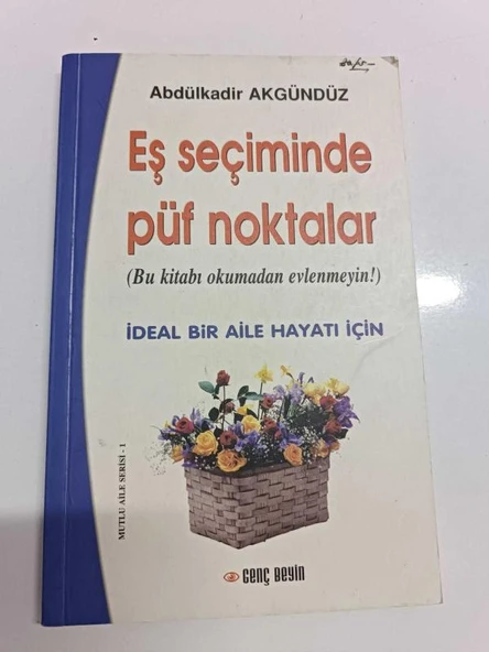 EŞ SEÇİMİNDE PÜF NOKTALAR (Sahafiye Kitap) ürün görseli 1