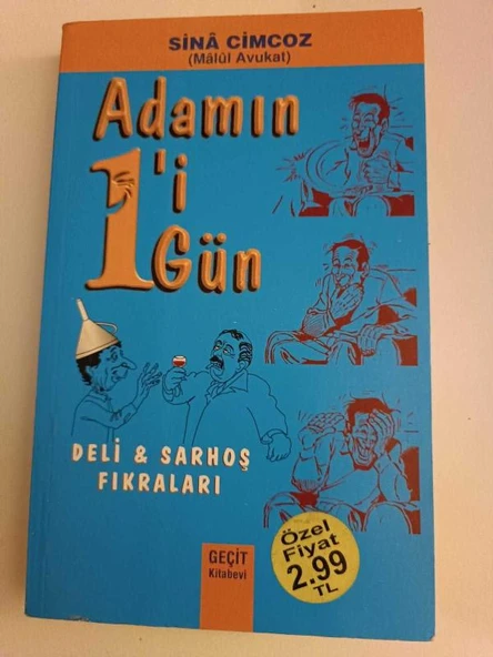 ADAMIN BİRİ BİR GÜN (Sahafiye Kitap) ürün görseli 1