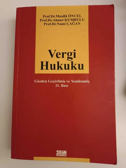VERGI HUKUKU (Sahafiye Kitap) ürün görseli 1