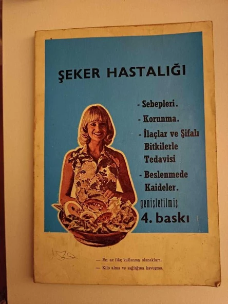 ŞEKER HASTALIĞI (Sahafiye Kitap) ürün görseli 1