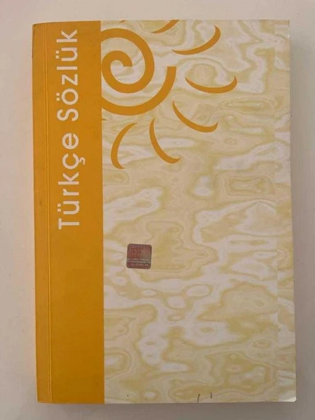 TÜRKÇE SÖZLÜK (Sahafiye Kitap) ürün görseli 1