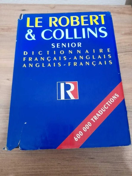 ROBERT & COLLINS SENIOR DICTIONNAIRE   FRANÇAIS-ANGLAIS/ANGLAIS-FRANÇAIS (600.000 traductions) (Sahafiye Kitap) ürün görseli 1
