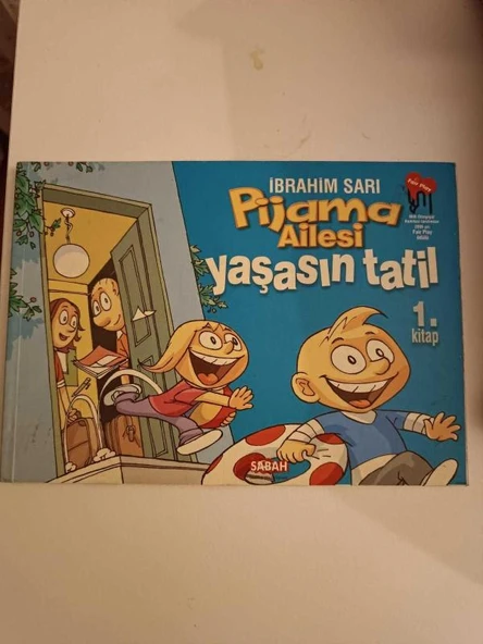 PİJAMA AİLESİ YAŞASIN TATİL 1.KİTAP (Sahafiye Kitap) ürün görseli 1