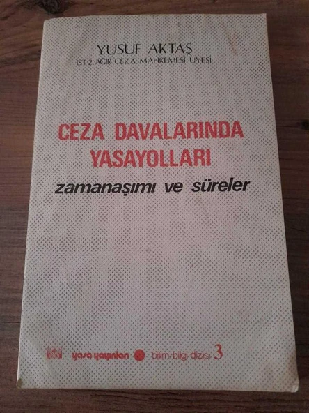 CEZA DAVALARINDA YASAYOLLARI Zamanaşımı ve Süreler (Sahafiye Kitap) ürün görseli 1