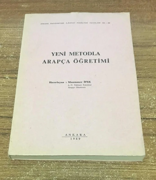 YENİ METODLA ARAPÇA ÖĞRETİMİ (Sahafiye Kitap) ürün görseli 1