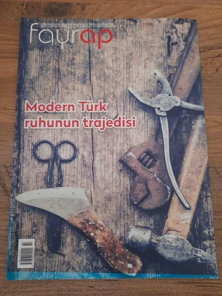 Fayrap Ekim Ocak 2016 Sayı:80 "Modern Türk Ruhunun Trajedisi" (Sahafiye Kitap) ürün görseli 1