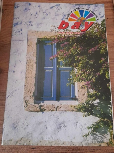 Balkan Aydınları ve Yazarları BAY Aktüel Kültür Sanat Sayı:243 2016 "Yağmur Altında Aşk" (Sahafiye Kitap) ürün görseli 1