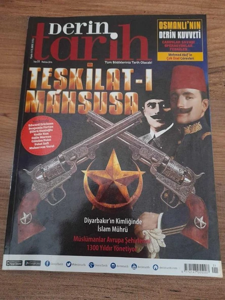 Derin Tarih Dergisi Sayı:51 Haziran 2016 "Teşkilat-ı Mahsusa" -Kut Bayramı Poster Hediyeli- (Sahafiye Kitap) ürün görseli 1