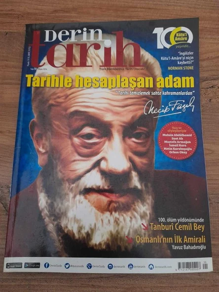 Derin Tarih Dergisi Sayı:50 Mayıs 2016 "Tarihle Hesaplaşan Adam" (Poster Hediyeli) (Sahafiye Kitap) ürün görseli 1