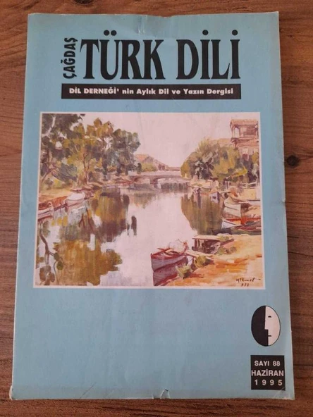 ÇAĞDAŞ TÜRK DİLİ Dergisi Sayı:88 / Haziran 1995 "Demokrasi ve Kütle Dili: Beşir Göğüş" (Sahafiye Kitap) ürün görseli 1