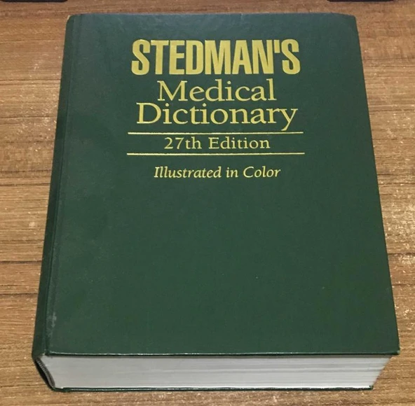 STEDMAN'S Medical Dictionary 27 th Edition - Illustrated in Color (Sahafiye Kitap) ürün görseli 1