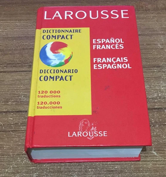 LAROUSSE DICCIONARIO ESPANOL FRANCES / FRANCES ESPANOL (Sahafiye Kitap) ürün görseli 1