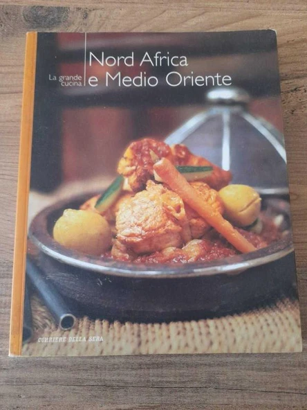 LA GRANDE CUCİNA NORD AFRİCA E MEDİO ORİENTE (Sahafiye Kitap) ürün görseli 1