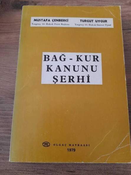 BAĞ-KUR KANUNU ŞERHİ (Sahafiye Kitap) ürün görseli 1