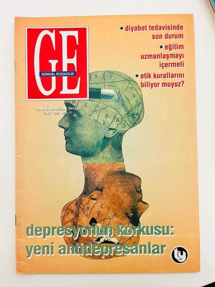 Güncel Eczacılık Dergisi / ŞUBAT 1995 - Sayı 22 (Sahafiye Kitap) ürün görseli 1