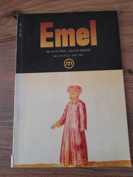 EMEL İki Aylık Fikir-Kültür Dergisi Sayı:216,Eylül-Ekim 1996 "Kırım'da Yeniden Yerleşim Süreci ve Zorluklar-Suat Kınıkoğlu" (Sahafiye Kitap) ürün görseli 1